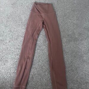 Lululemon Size 0 Mocha 25 Inch Align Leggings